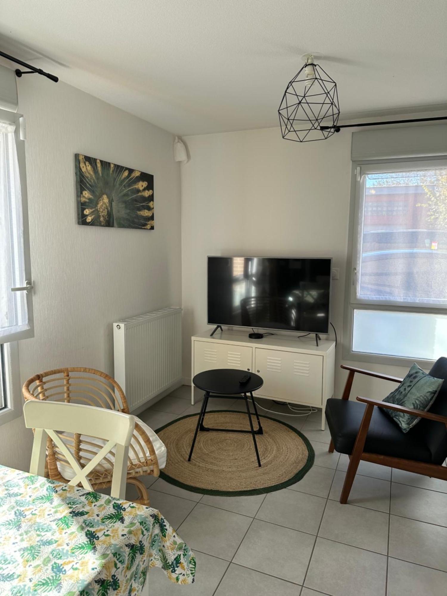 Minimes, Studio Cosy Tout Confort, Wifi, Parking Leilighet Toulouse Eksteriør bilde